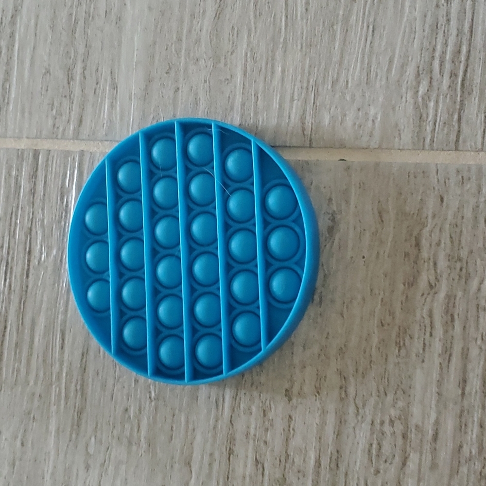 Miniature blue pop-it